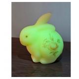 Fenton Handmade Glass Bunny Figurine