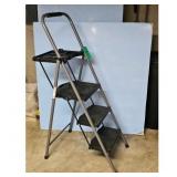 4-Step Lightweight Folding Step Stool Ladder