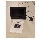 Sharper Image Digital Alarm Clock with Power Adapt