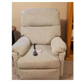 Lift Recliner Chair - Beige Fabric