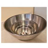 Set of 4 Stainless Steel Mixing Bowls