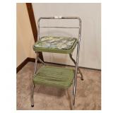 Vintage Folding Step Stool Ladder Cosco 2 Step Gre