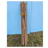 Bundle of 15 Natural Wood Stake/Tobacco Laths