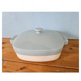 KitchenAid Square Casserole Dish & Lid - Azure Blu