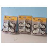 TW Tuff Work 2" Swivel Casters Lot of 3 Packs