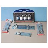 Brinks 4-Pack Padlocks & National Hardware Gate La