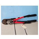 600mm Bolt Cutters Heavy Duty Red and Black Handle