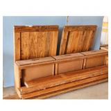Wooden Storage Chest and Boards