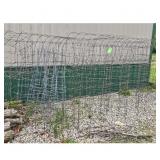 Several Wire Tomato Cages Garden Plant Support