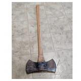 Vintage Double Bit Axe Wood Splitting Tool