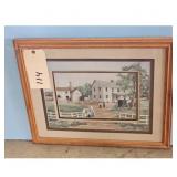 Framed Print of Amish Country Scene