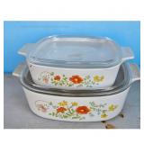 Vintage Pyrex Corning Ware "Wildflower" Pattern