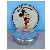 Walt Disney World Mickey Mouse Metal Tray & Baby f