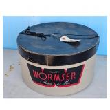 Vintage Wormser Hat Box with Felt Fedora Hat