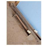 Lot of 2 Vintage HONEGGERS Metal Feeders Troughs