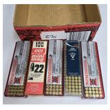 APPROX. 400 ROUNDS OF .22CAL LONGS HOLLOW POINTS