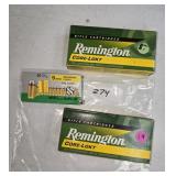 31 REMINGTON 30-30 ROUNDS & 33 ROUNDS OF 9MM