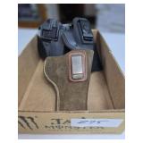 BLACKHAWK HOLSTER, DESATIS LEATHER &