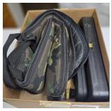 CAMO RIFLE/SHOTGUN PADDED, GUN CLEANING KITS