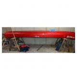 Old Town Discovery Canoe 16ft Red