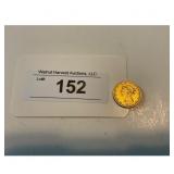 Gold Dollar Liberty Head Coin