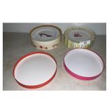 Multicolor Decorative Plates Set