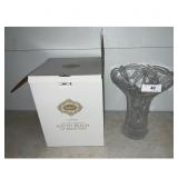 Godinger Shannon Crystal South Beach Palm Vase