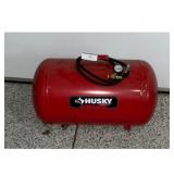 Husky Red Air Compressor Tank