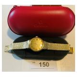 18 K Gold Omega Mens Watch 12 inch