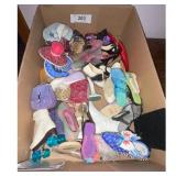 Doll Shoes Handbags Hats Set