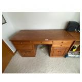Oak Executive Desk