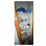 Assorted Home Storage With Linens