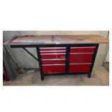 Craftsman Rolling Tool Chest Workbench Red