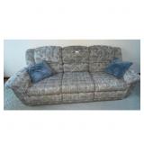 Geometric Reclining Sofa  Recliner Set