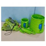 Dinosaur Toy Set w/Storage Bag & Sandcastle Molds