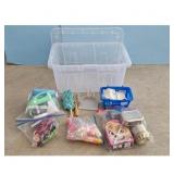 Assorted Household & Kids Items Lot - Storage Bin,