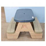 Step2 "Whisper Ride" Blue and Tan Plastic Picnic