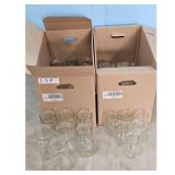 42 Pint & Quart Glass Mason Canning Jars