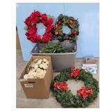Christmas Wreath Bundle with Flowers and Planners