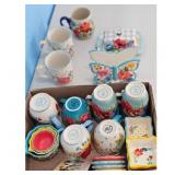 The Pioneer Woman Butterfly & Floral Ceramic Kitch