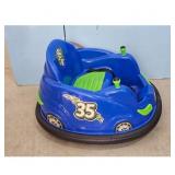 Kids Ride-On Bumper Car Blue Green 35