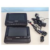 Sylvania SDVD7750 Portable Dual Screen DVD Player