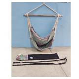 Equip Hammock Chair Swing with Carrying Bag and St
