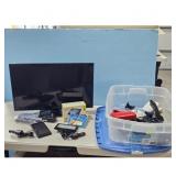 Garmin 205W GPS and Insignia TV Lot