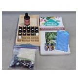 Essential Oils Collection with Guidebooks and Acce