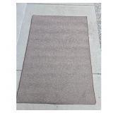 Brown Area Rug Carpet 6.5 ft x 4.5 ft