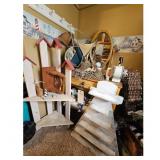 Nautical Themed Decor Lot - Lighthouse Display She