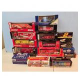 Collection of 15 Die-Cast Racing Transporter and T