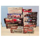 Corgi Diecast Trucks Lot - NHRA Series, Hersheys,
