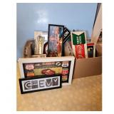 Vintage Route 66 and Chevy Memorabilia Lot